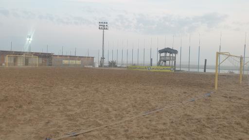 عکس ورزشگاه فوتبال ساحلی