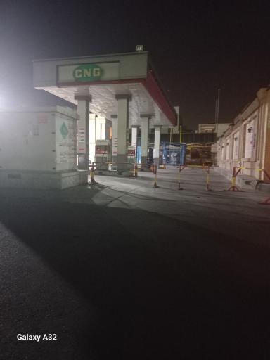 عکس پمپ گاز CNG باغ نرده
