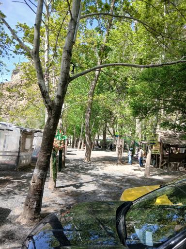 عکس باغ رستوران پل خواب