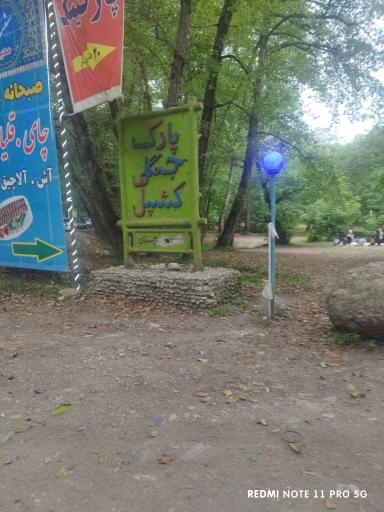 عکس کمپ پارک جنگلی کشپل