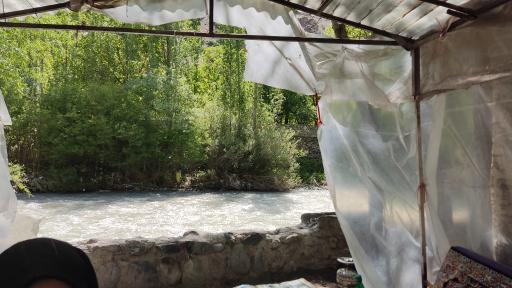 عکس باغ رستوران پل خواب