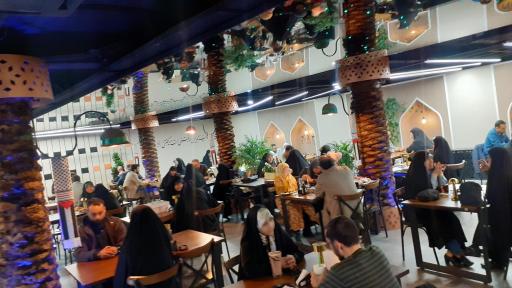 عکس کافه نخلستان