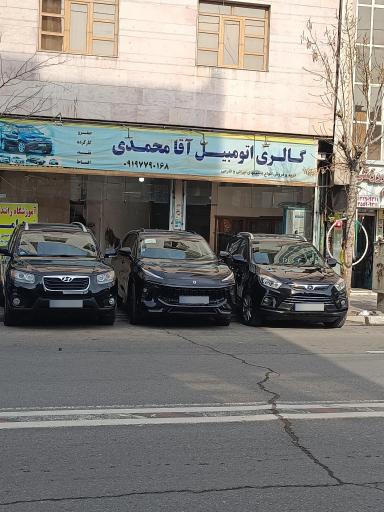 عکس نمایشگاه اتومبیل آقامحمدی