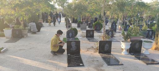 عکس گلستان حضرت حمزه سیدالشهداء فولادشهر