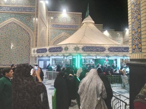 عکس چایخانه صحن کوثر حرم رضوی