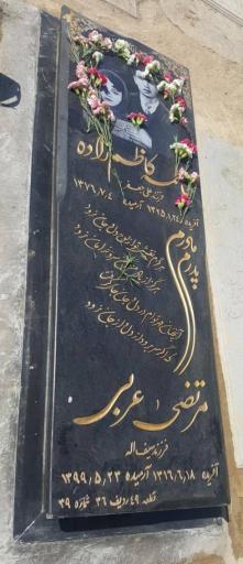 عکس مزار مرتضی عربی