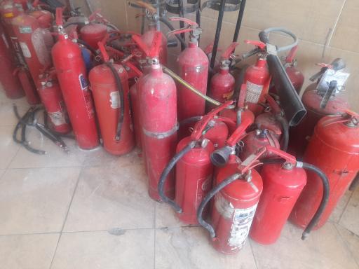 عکس کپسول آتش نشانی ایمن کاران ریحانی