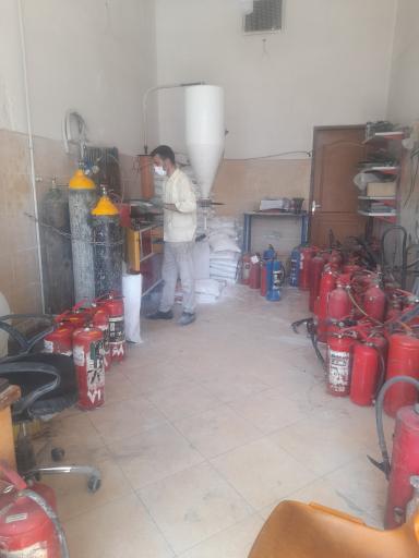 عکس کپسول آتش نشانی ایمن کاران ریحانی