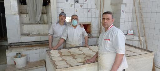 عکس نانوایی  بربری علی آقا حقانی