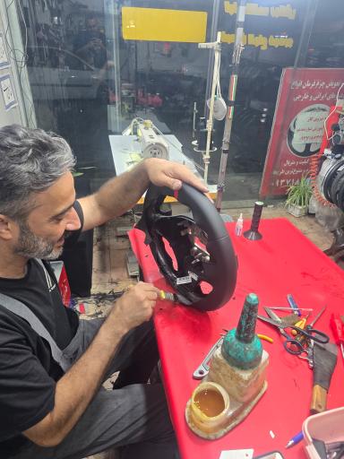 عکس پارسیان تیونینگ رول ( روکش چرم فرمان )