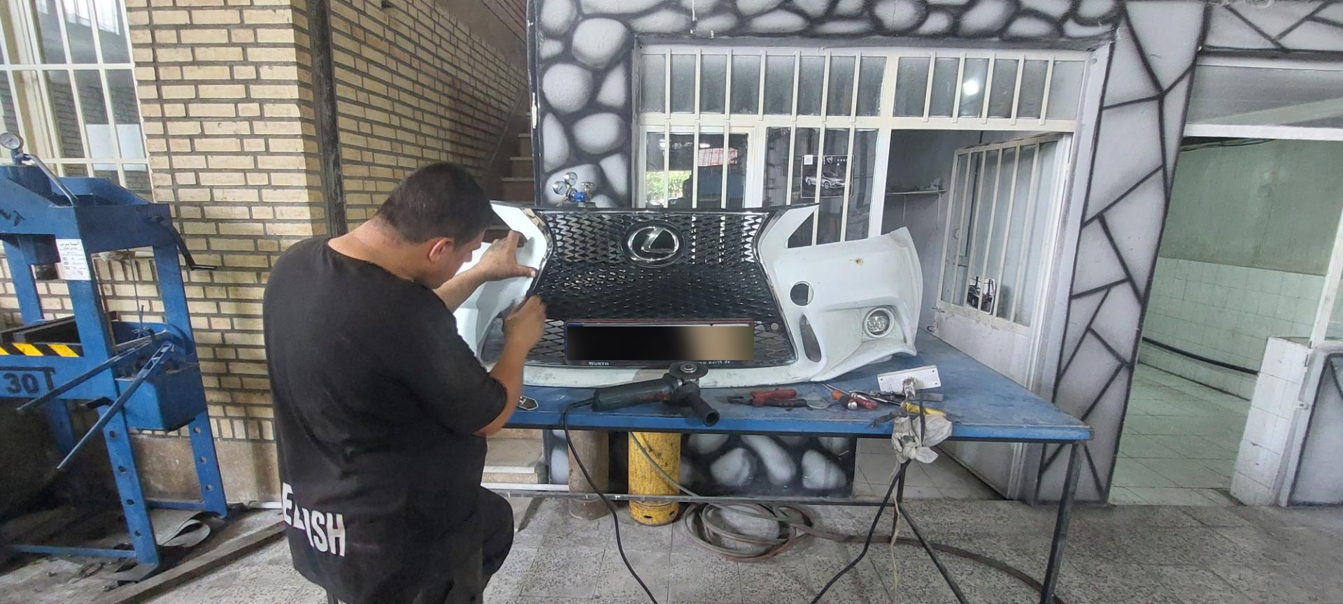 عکس صافکاری PDR و سرامیک ری خودرو