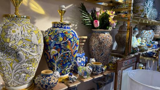 عکس صنایع دستی ابریشمکار