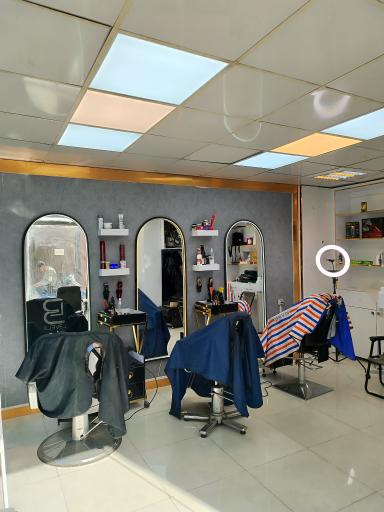 عکس آرایشگاه مردانه الماس