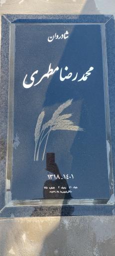 عکس آرامگاه محمد رضا مطهری