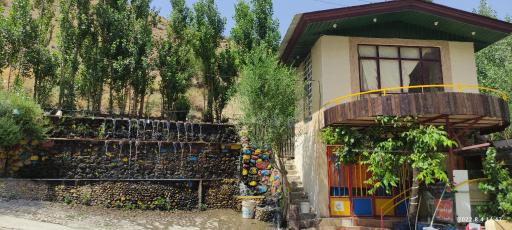 عکس باغ رستوران همایون 