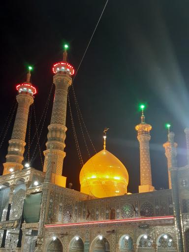 عکس حرم مطهر حضرت فاطمه معصومه