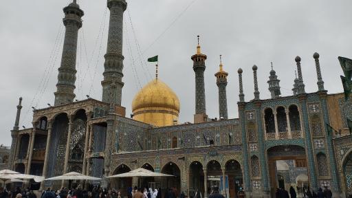 عکس حرم مطهر حضرت فاطمه معصومه