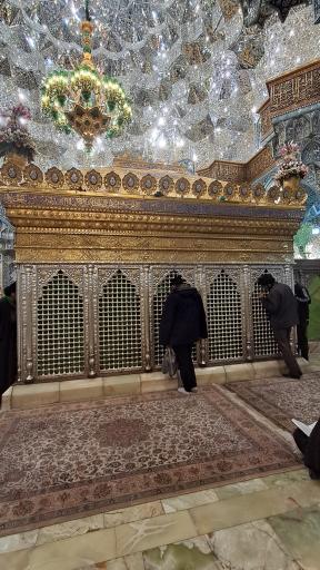 عکس حرم مطهر حضرت فاطمه معصومه