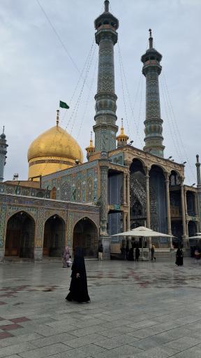 عکس حرم مطهر حضرت فاطمه معصومه