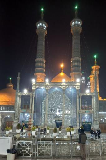 عکس حرم مطهر حضرت فاطمه معصومه