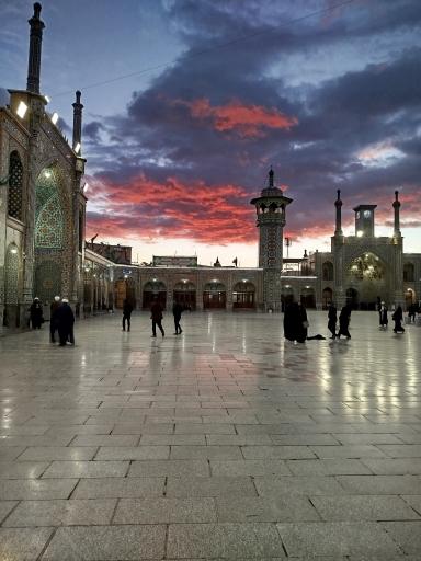 عکس حرم مطهر حضرت فاطمه معصومه