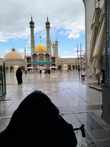 عکس حرم مطهر حضرت فاطمه معصومه