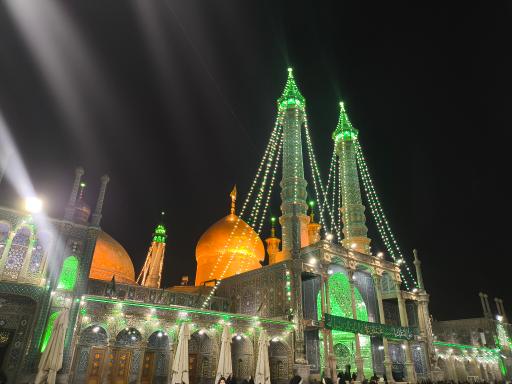 عکس حرم مطهر حضرت فاطمه معصومه