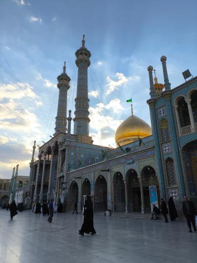 عکس حرم مطهر حضرت فاطمه معصومه