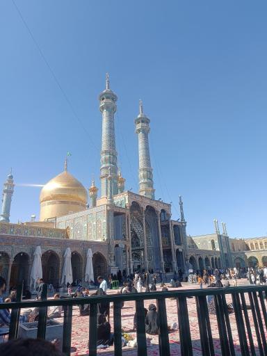 عکس حرم مطهر حضرت فاطمه معصومه