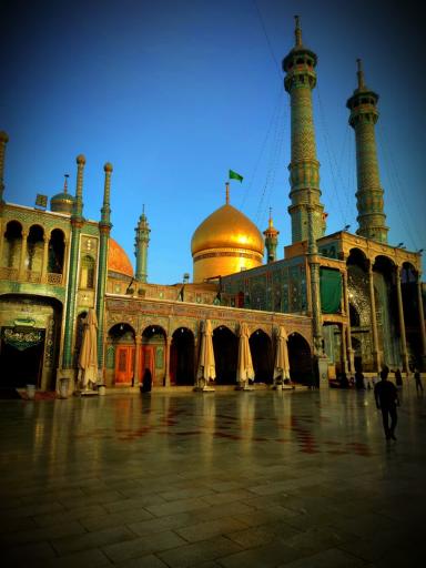 عکس حرم مطهر حضرت فاطمه معصومه