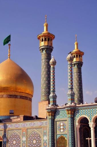 عکس حرم مطهر حضرت فاطمه معصومه