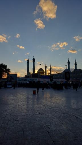 عکس حرم مطهر حضرت فاطمه معصومه