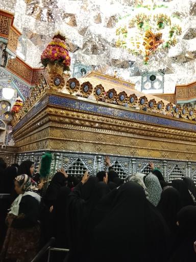 عکس حرم مطهر حضرت فاطمه معصومه