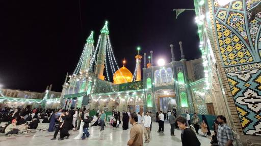 عکس حرم مطهر حضرت فاطمه معصومه