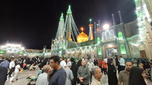 عکس حرم مطهر حضرت فاطمه معصومه