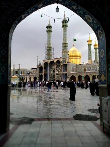 عکس حرم مطهر حضرت فاطمه معصومه