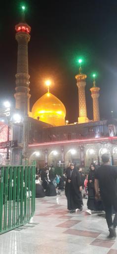 عکس حرم مطهر حضرت فاطمه معصومه