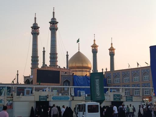 عکس حرم مطهر حضرت فاطمه معصومه