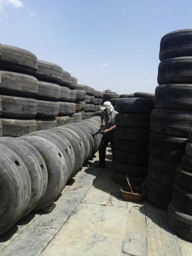 عکس انبار لاستیک حاجی نژاد