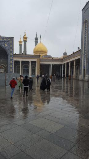 عکس حرم مطهر حضرت فاطمه معصومه