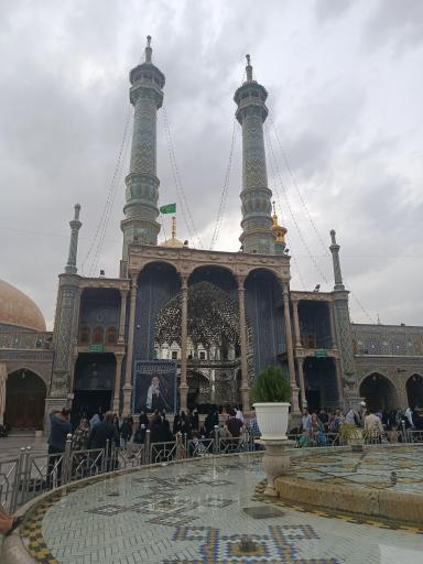عکس حرم مطهر حضرت فاطمه معصومه