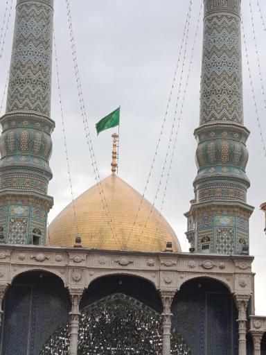 عکس حرم مطهر حضرت فاطمه معصومه