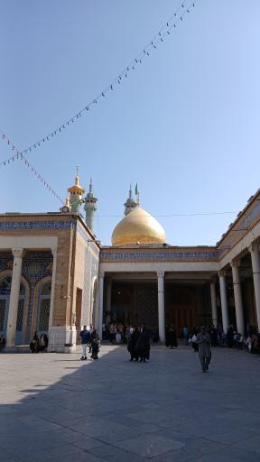 عکس حرم مطهر حضرت فاطمه معصومه