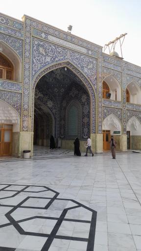 عکس حرم مطهر حضرت فاطمه معصومه
