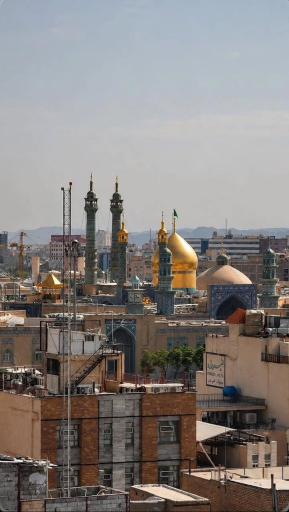 عکس حرم مطهر حضرت فاطمه معصومه