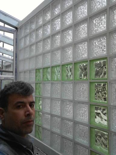 عکس بلوک شیشه ای قدیری