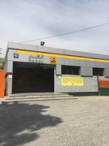 عکس ورودی مترو ایستگاه قائم