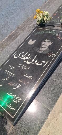 عکس مزار شهید احمد ولی بغدادی