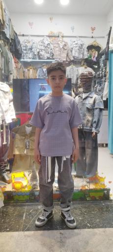 عکس لباس کودک رنگین کمون 