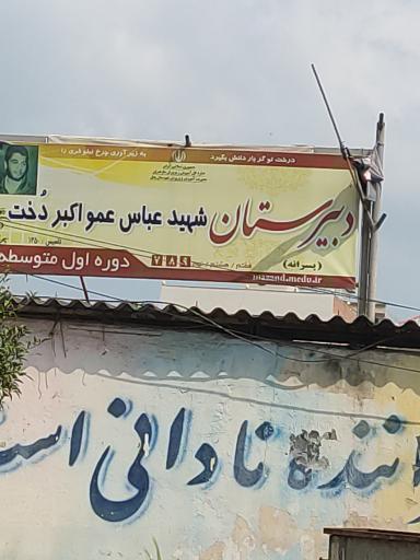 عکس دبیرستان شهید عباس عمو اکبر دخت